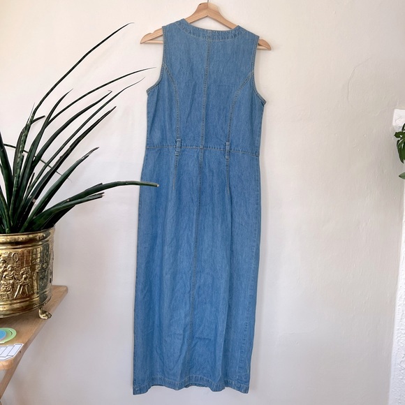 ** SOLD ** Vintage 90’s True Blue long jean dress - Picture 9 of 13